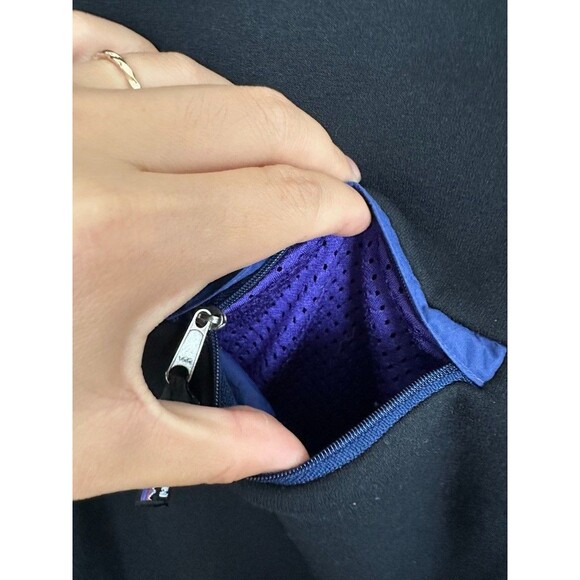 Patagonia Quarter Zip Fleece Black Vintage Black Hiking Outdoors Men's Medium - Picture 4 of 7